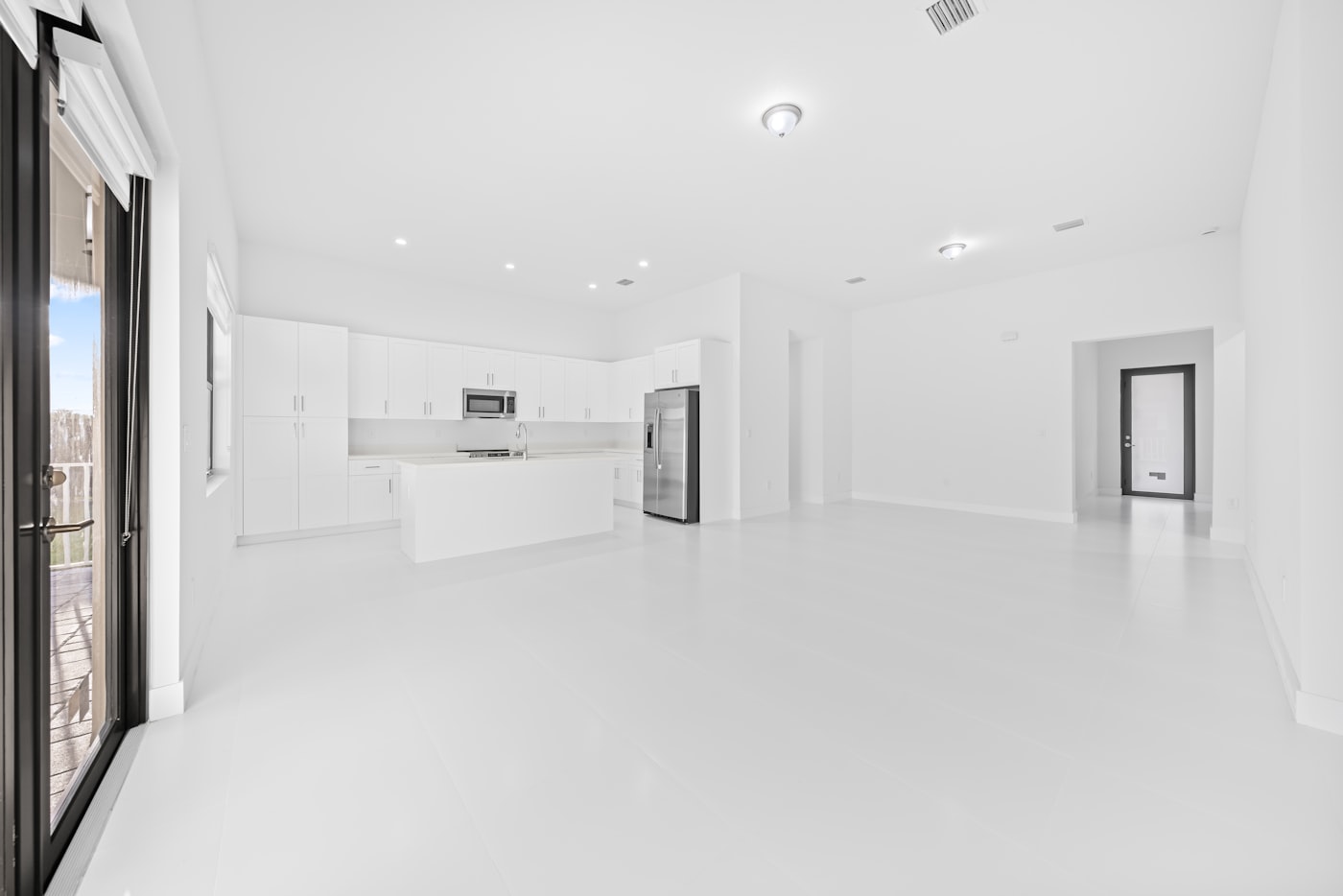 Modern home interior room